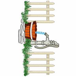 Garden Barriers Embroidery Design 7 Garden Barriers Embroidery Design 7